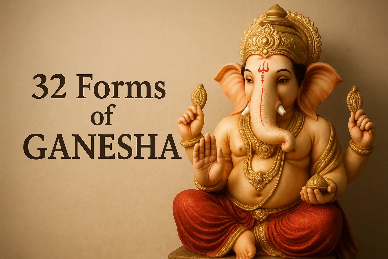 32 Forms of Ganesha