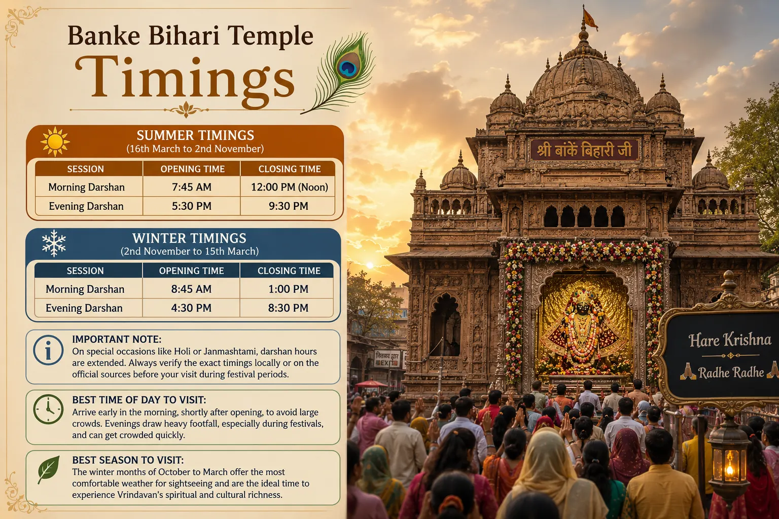 banke-bihari-temple-timings