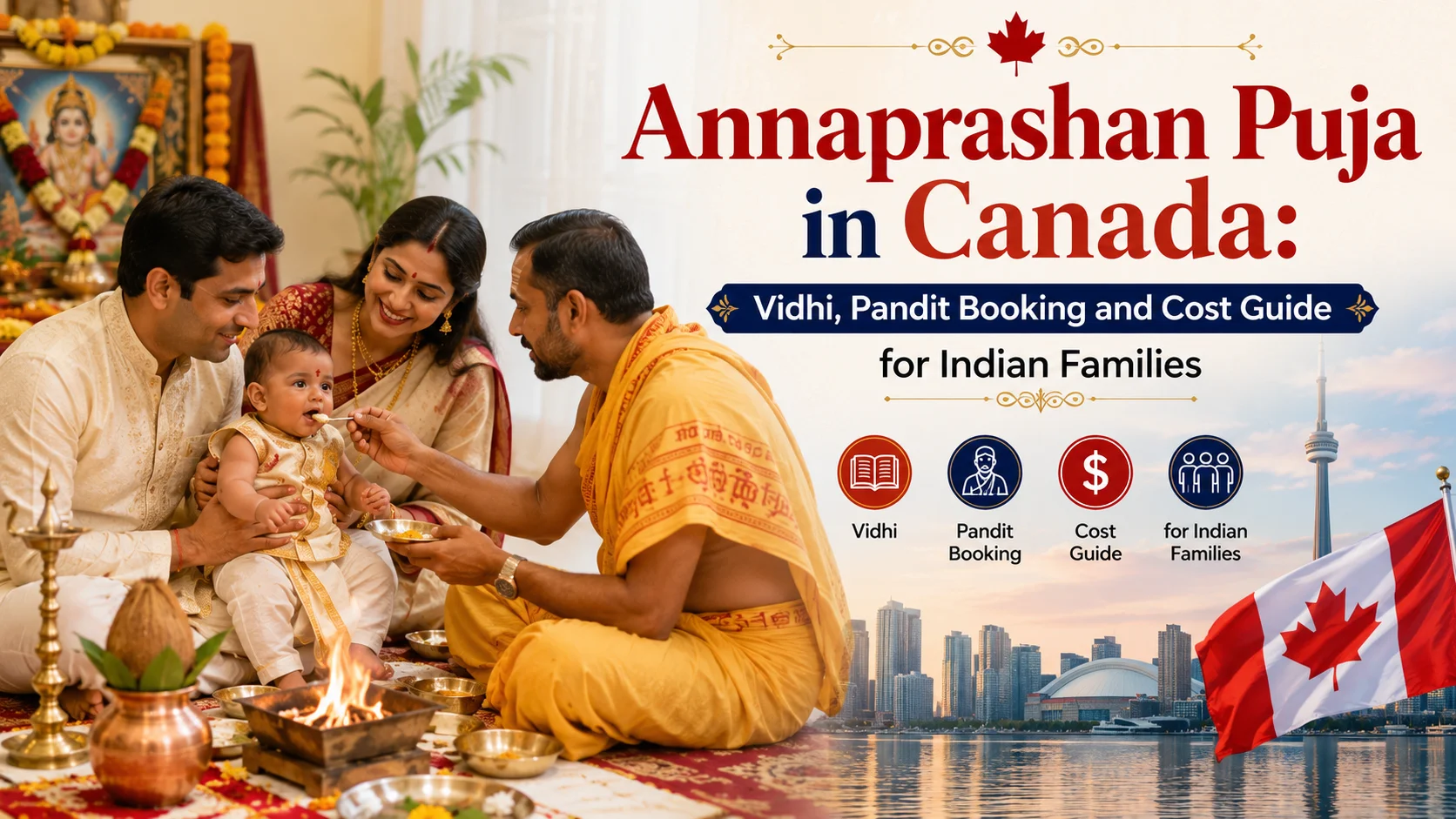 Annaprashan Puja in Canada