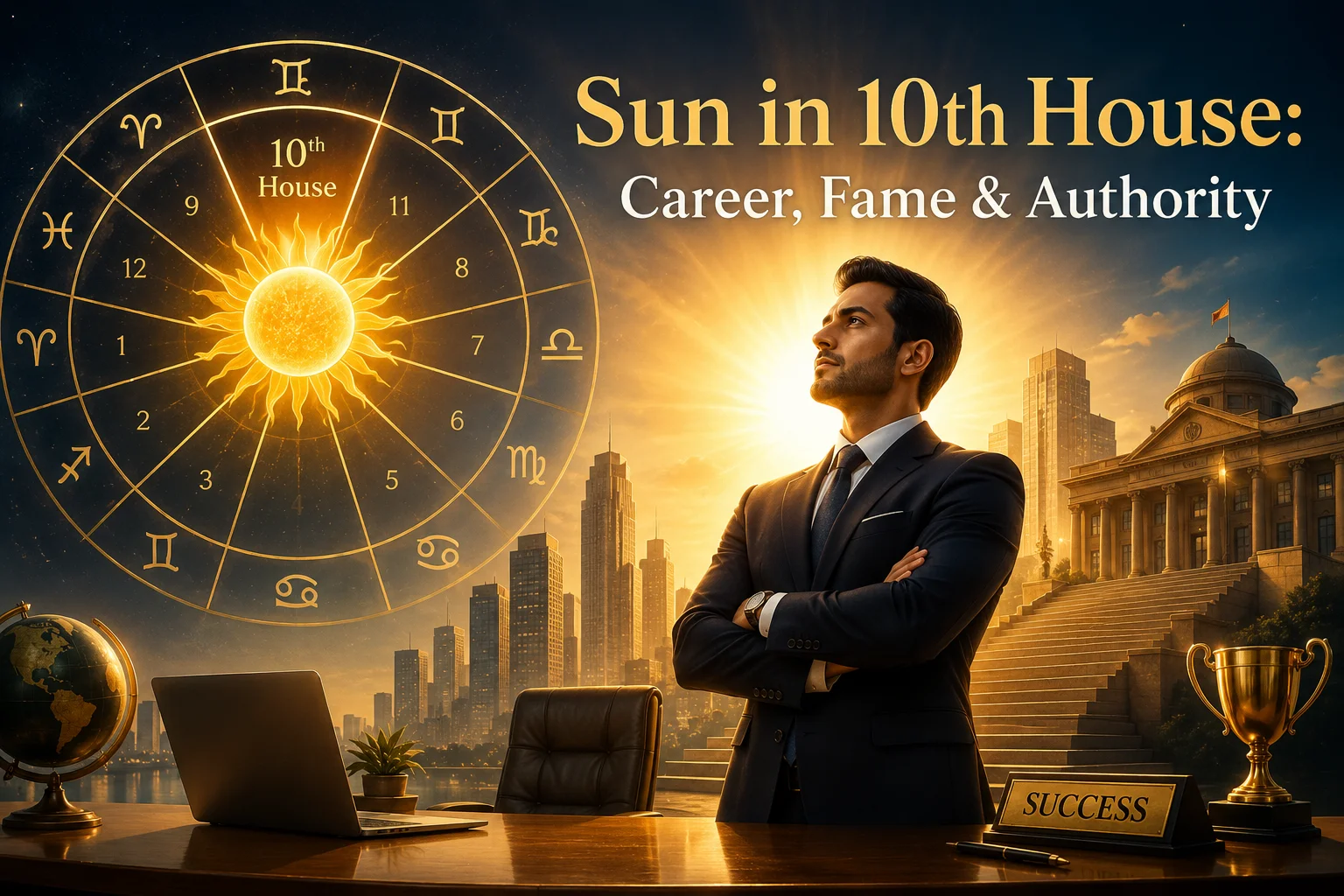 Sun in 10th House Astrology